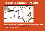 Kabinett der Liechtensteinischen Landesbibliothek: Robert Altmann Projekt