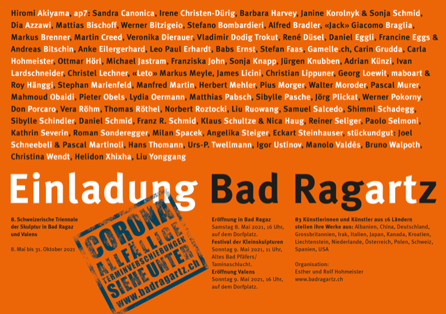 Angelika Steiger uwm.: Bad RagARTz - 8. Schweizerische Triennale der Skulpturen 