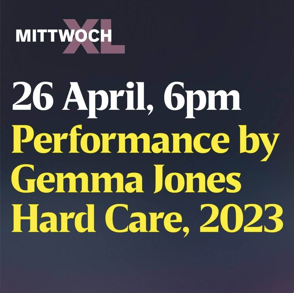 Martina Morger und Gemma Jones: Hard Care 2023