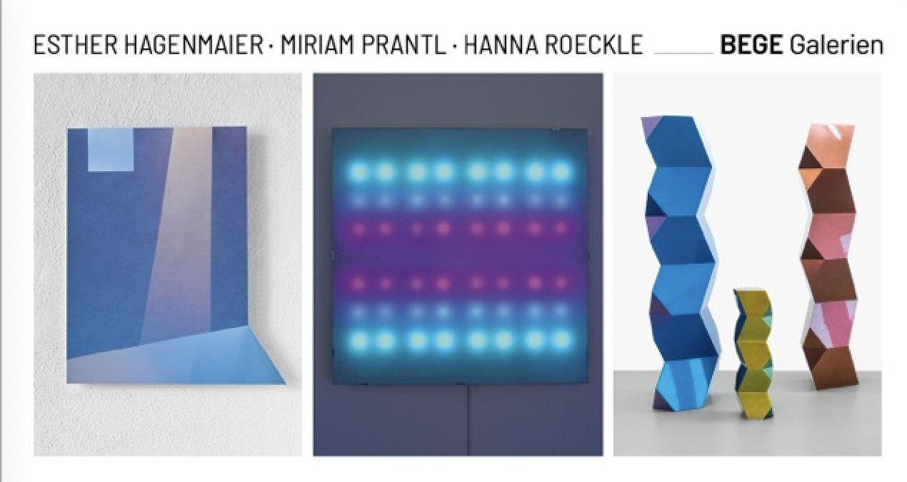 Hanna Röckle, Esther Hagenmaier und  Miriam Prantl: Raum / Sequenz / Farbe