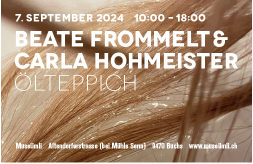 Beate Frommelt und Carla Hohmeister: Ölteppich