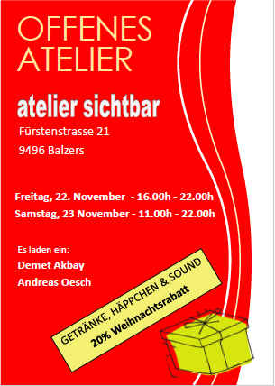 Demet Akbay und Andreas Oesch: Offenes Atelier